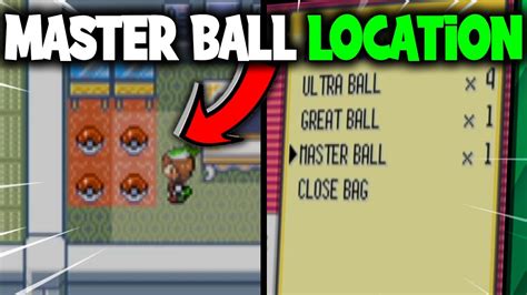 How to get Master Ball on Pokemon Ruby, Sapphire and Emerald .
